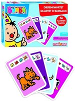 Studio 100 card game Bumba animal quartet - educational kids game-2