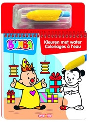 Studio 100 Bumba coloring book water colors birthday - interactive toy