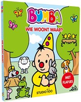 Cardboard book Bumba flap book animals - interactive baby storybook