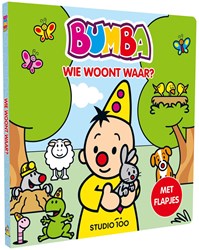 Cardboard book Bumba flap book animals - interactive baby storybook