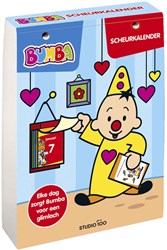 Bumba Tear-Off Calendar - colorful daily calendar for kids with games