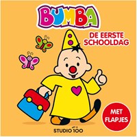 Studio 100 Bumba board book flaps first school day toddler book