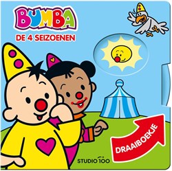 Studio 100 Bumba board book - Spin book the 4 seasons interactive