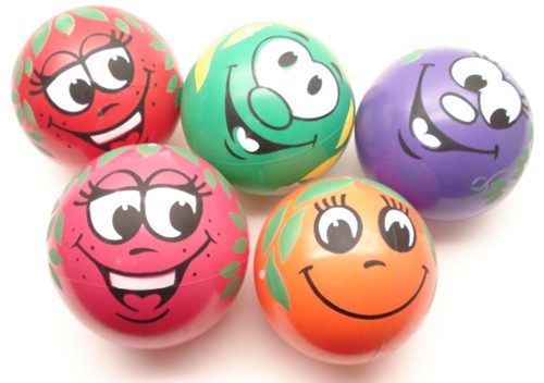 10 Fruit Scented Ball 8" Inflated