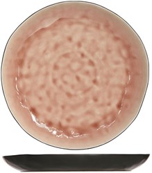 Ceramic plate round laguna old rose dinner plate pink 27 cm