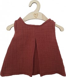 Hollie dolls dress blush - doll clothing cotton 34 cm