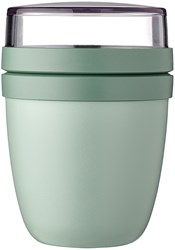 Mepal yoghurt lunchpot Ellipse mini nordic sage - 300ml + 120ml - BPA-free