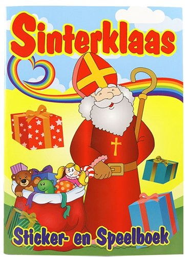 Twisk Sinterklaas sticker and colouring book A4 with stickers and games-2