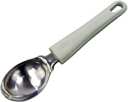 ARO houseware ice cream scoop stainless steel white plastic handle kitchen tool