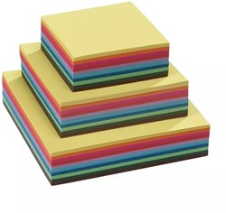 Mercurius craft folding paper 10 colours square 10x10cm
