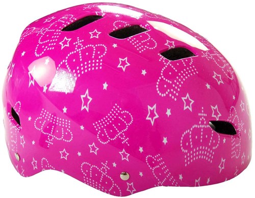 Volare bike helmet skate helmet pink queen for kids 55-57 cm