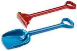 Androni Giocattoli Shovel + rake recycled plastic 4402-ORIC