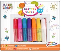 Glitter Glue Craft Set - 14 Colors Glitter Glue for Kids and Adults