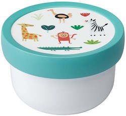 Mepal fruit box - animal print lunchbox for kids and snacks
