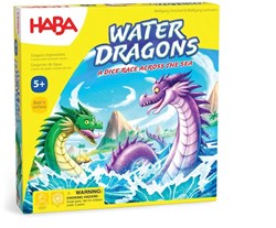 Haba educational game Water dragons - colorful cardboard board game