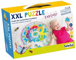 Beleduc wooden puzzle educational insect toy colorful for kids