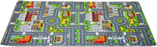 Eduplay playmat - Duoplay carpet 100 x 190 cm - vehicles theme-3