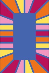 Eduplay rug rectangle multicolor 300x200 cm kids room play carpet
