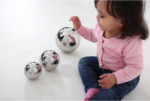 Eduplay sensory play balls set of 4 - educational toy multicolor-2
