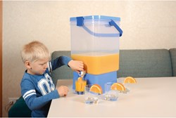 Eduplay drink dispenser - large lemonade tap 27 litres blue