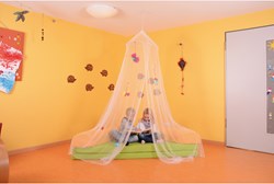 Eduplay net tent white flame-retardant - kids room decoration