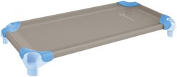 Eduplay stackable cot 130 cm multicolor - lightweight kids bed