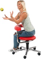 Eduplay kindergarten teacher chair red adjustable 41-54 cm-2
