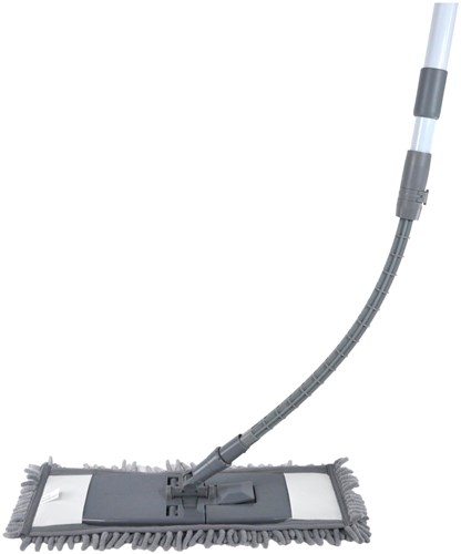 Michelino mop set flexible handle microfiber floor cleaning tool