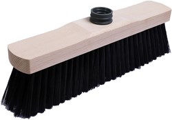 Michelino wooden broom head cleaning durable wood dust dirt