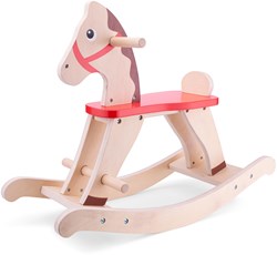 New Classic Toys wooden rocking horse - natural - rocking toy for kids