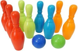 Adriatic bowling set toy 11-piece 25cm for outdoor fun