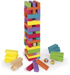 Janod Balance Game - Wooden Tower Jenga Family Game