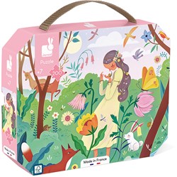 Janod puzzle - nature jigsaw - 200 pieces - educational cardboard