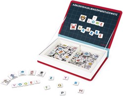 Janod magnetic book alphabet - educational toy learn German