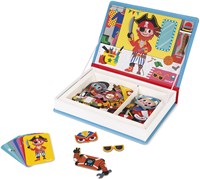 Janod Magnetibook - Magnetic Dress-Up Book Boys - Educational Toy