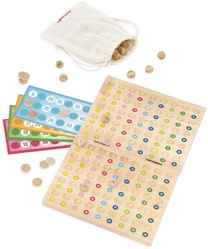 Janod bingo game - classic family board game for kids