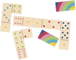 Janod domino game - educational toy for kids