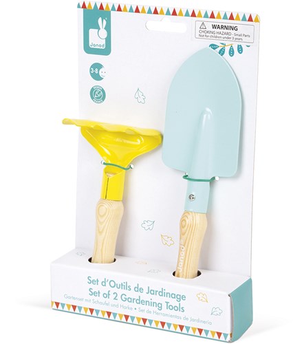 Janod Happy Garden - Children's Gardening Tools - Toy Garden Set-2