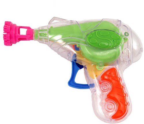 Bubble machine toy colorful gun for children