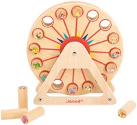 Janod wooden Ferris wheel Applepop - educational kids game-2