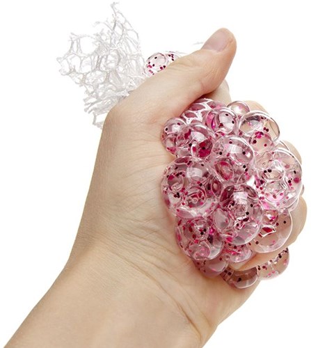 Squeeze Bubbel Ball stress ball with water beads - squeeze toy