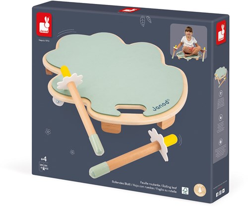 Janod Sweet Cocoon - Kids Skateboard - Wooden Balance Board