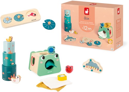 Janod - Playset 12 Months Sensory Toy - Baby Development-2
