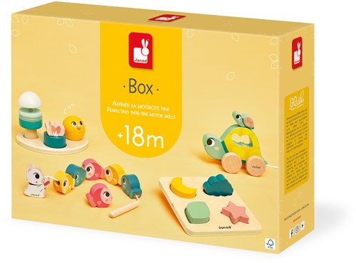Janod - Box 18 months motor skills