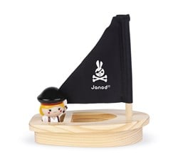 Janod Bath toys - Captain Melo & boat
