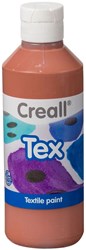 Creall textile paint brown 250ml - fabric paint for clothes and bags