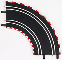 Carrera racetrack curve - 2 pieces plastic track parts 1:43-3