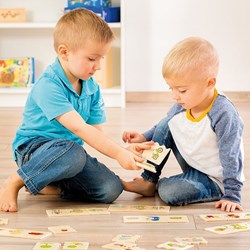 Beleduc wooden puzzle Cognito learning and recognizing activities