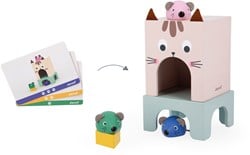 Janod Pedagogy - Find your place Cat and Mouse