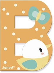 Janod wooden toy - Alphabet letter B educational